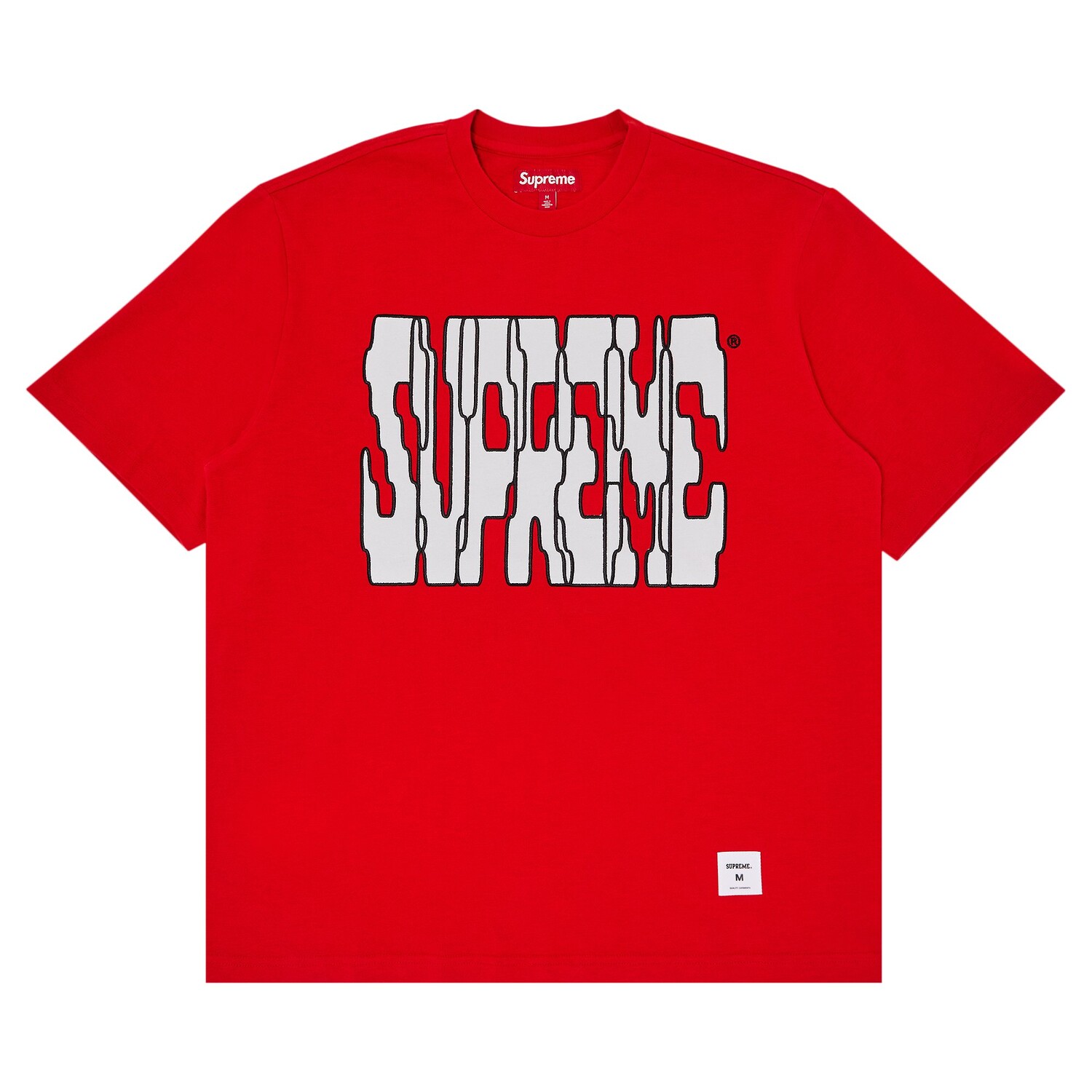 

Топ с короткими рукавами Supreme Digi, красный
