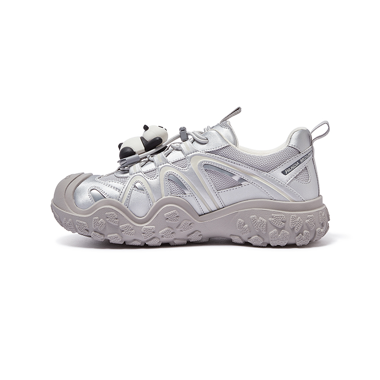 

Кроссовки для альпинизма низкие Panda Collection Cushioning Slip Resistant Abrasion Resistant женские CAMEL, серебро/серый