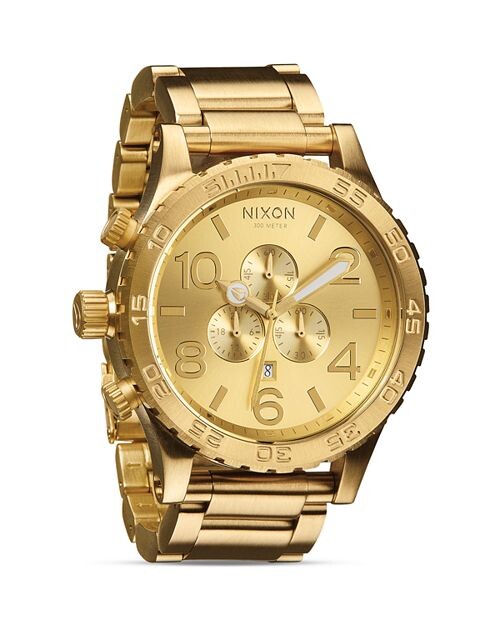 

Часы-хронограф 51-30, 51 мм Nixon, цвет Gold