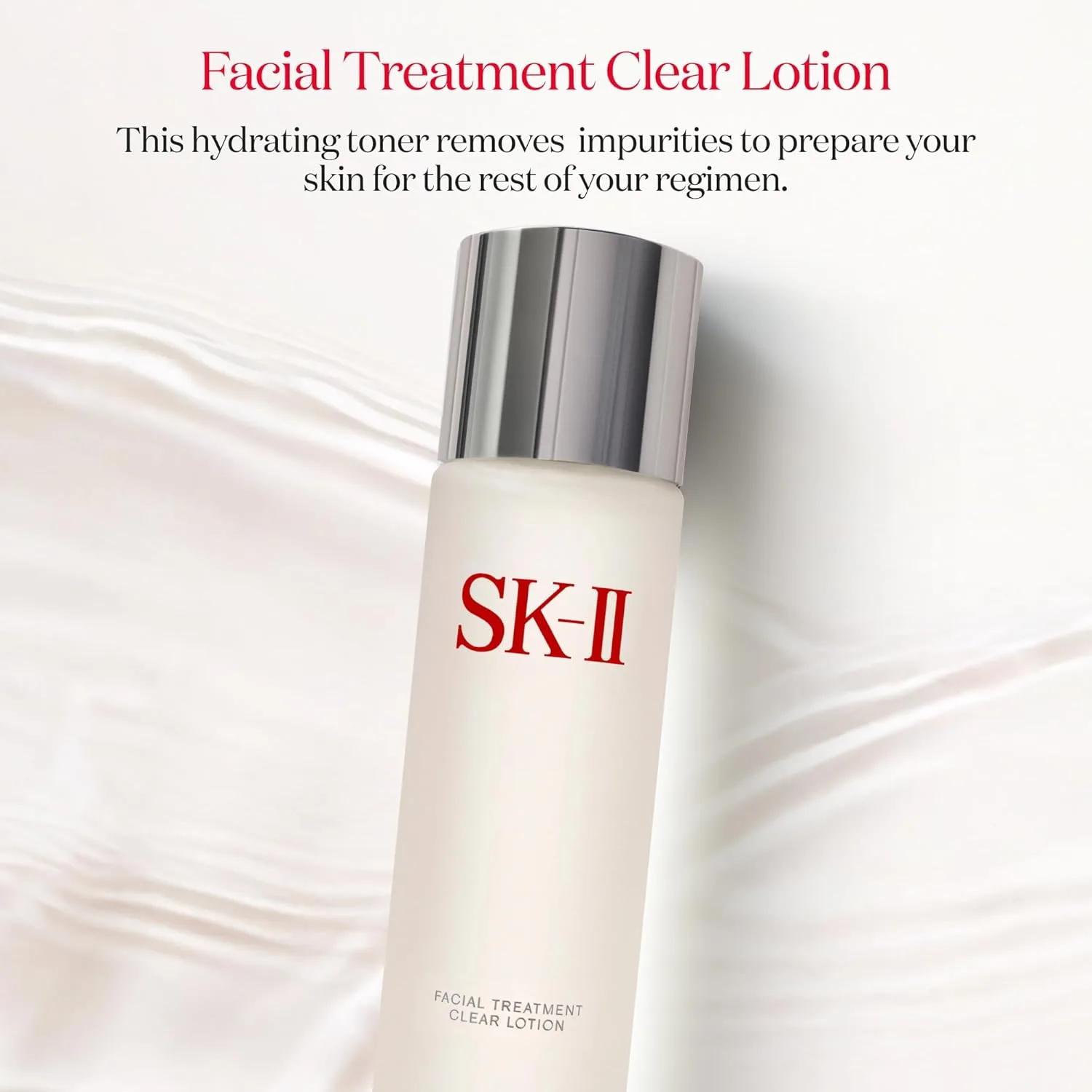 Тоник SK-II — Facial Treatment Clear Lotion - увлажняющий с AHA для отшелушивания и улучшения текстуры, 160 мл — фото 2