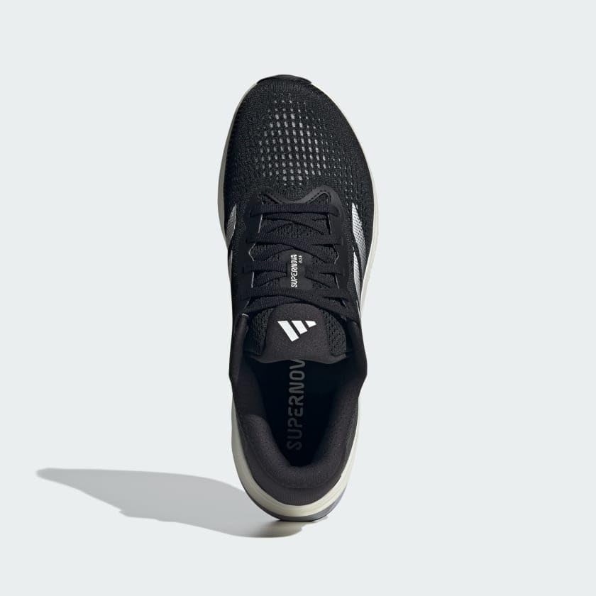 Мужские кроссовки для бега adidas Supernova Rise Wide, белый/черный — фото 3