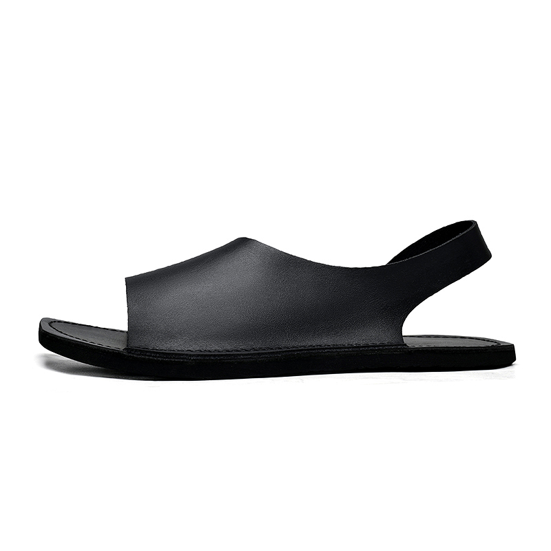 

Сандалии с одним ремешком мужские BOLE, Black