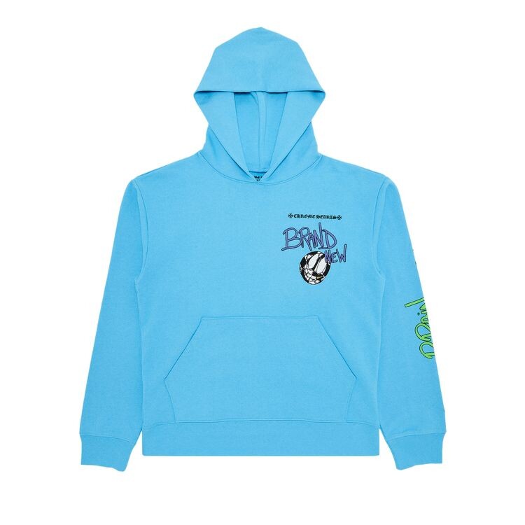 

Худи Chrome Hearts Matty Boy Brain Hoodie Blue, синий