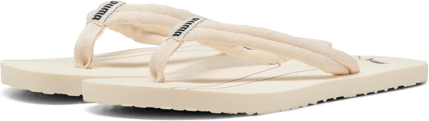 Сандалии Epic Flip V2 унисекс PUMA, Alpine Snow Puma Black — фото 2