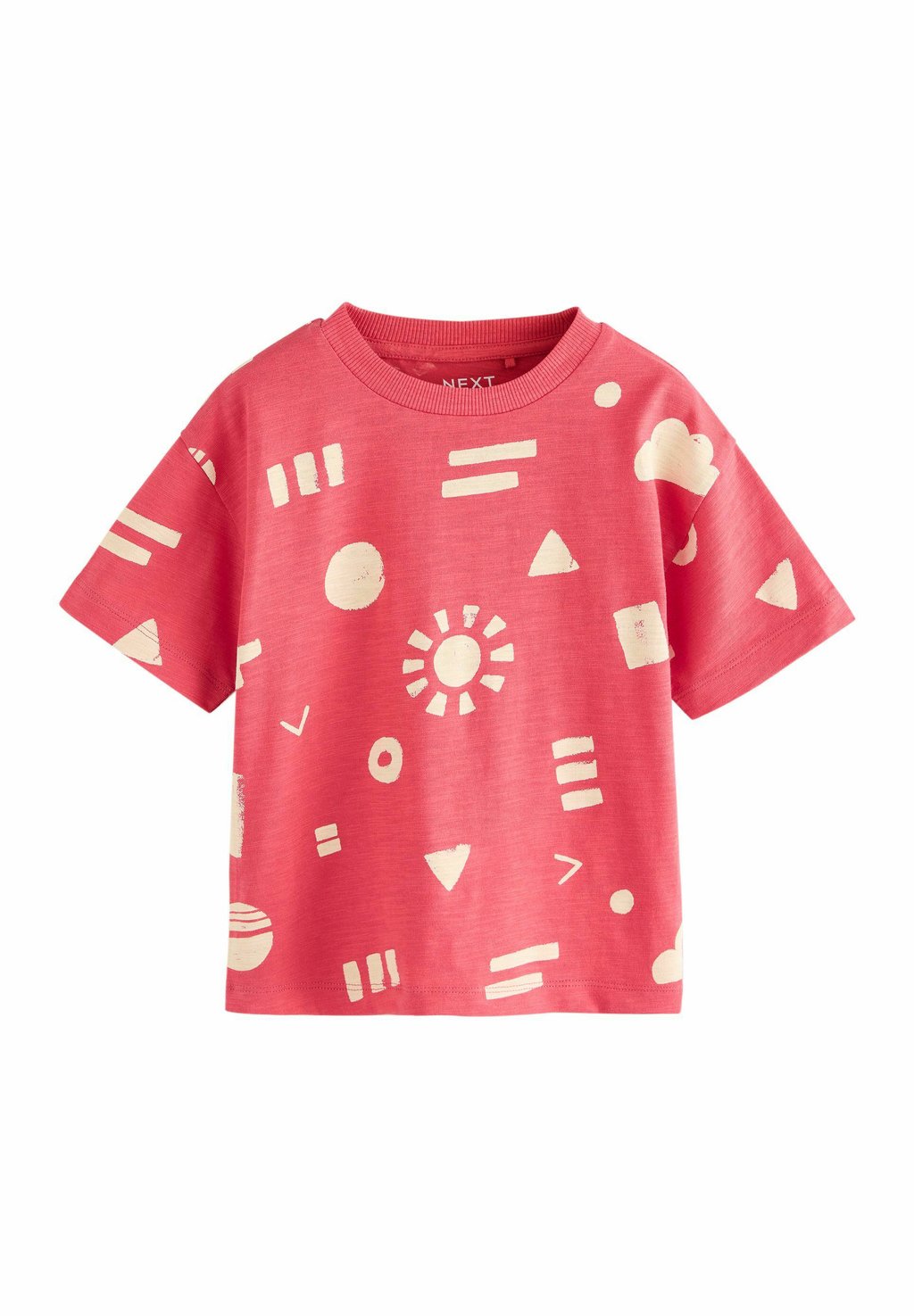 

Футболка с принтом REGULAR FIT - SHORT SLEEVE Next, красный