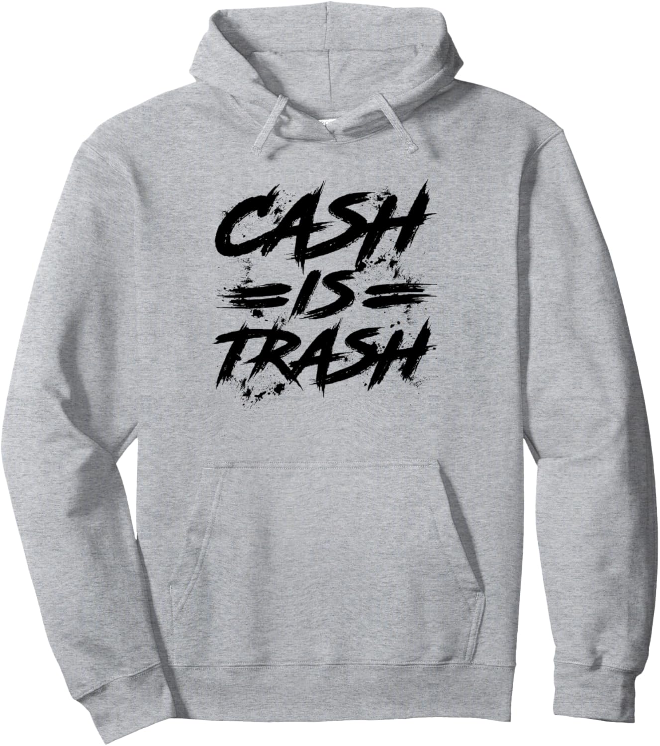 

Толстовка с надписью «Деньги - это мусор» для акционеров, инвесторов, финансовых рынков и фондового рынка, серая (серый меланж), размер S Shares Gift For Investors Stock Market Shareholder