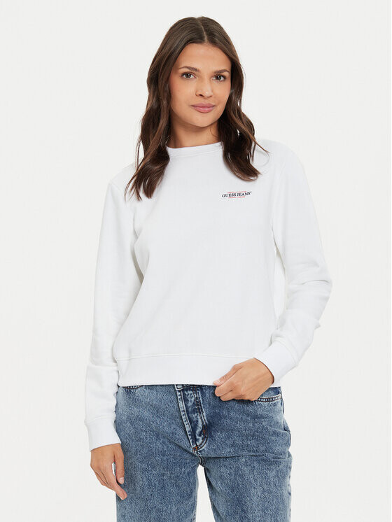 

Толстовка regular fit Guess, белый
