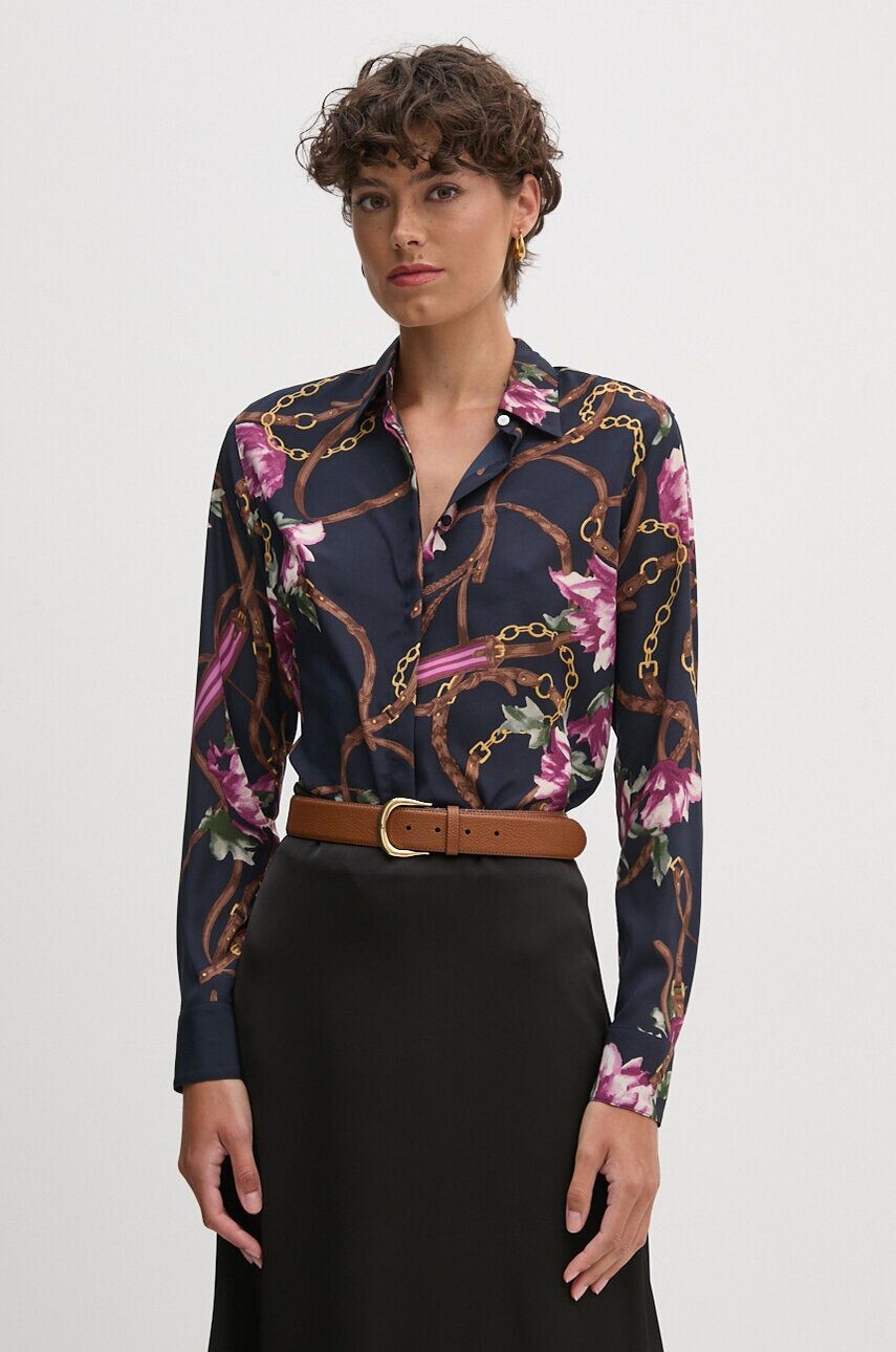 

Рубашка Lauren Ralph Lauren, темно-синий