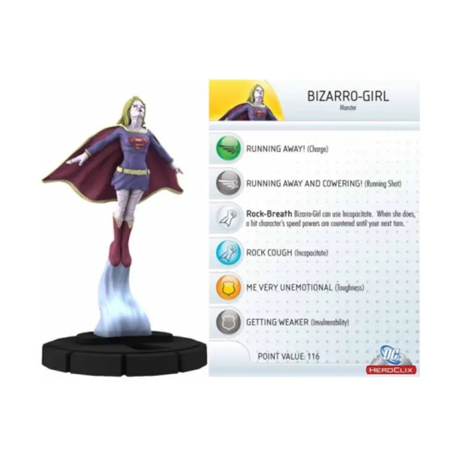 

Bizarro-Girl (ограниченное издание) # 103 (LE), DC HeroClix - Superman - Singles