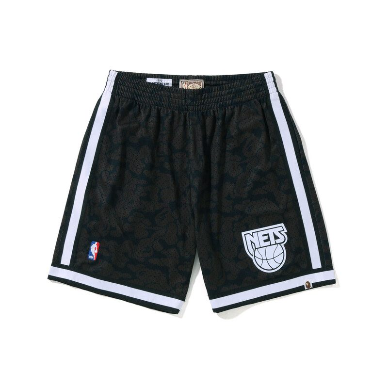 

Баскетбольные шорты Mitchell & Ness X Bape X Mitchell & Ness унисекс A Bathing Ape, синий
