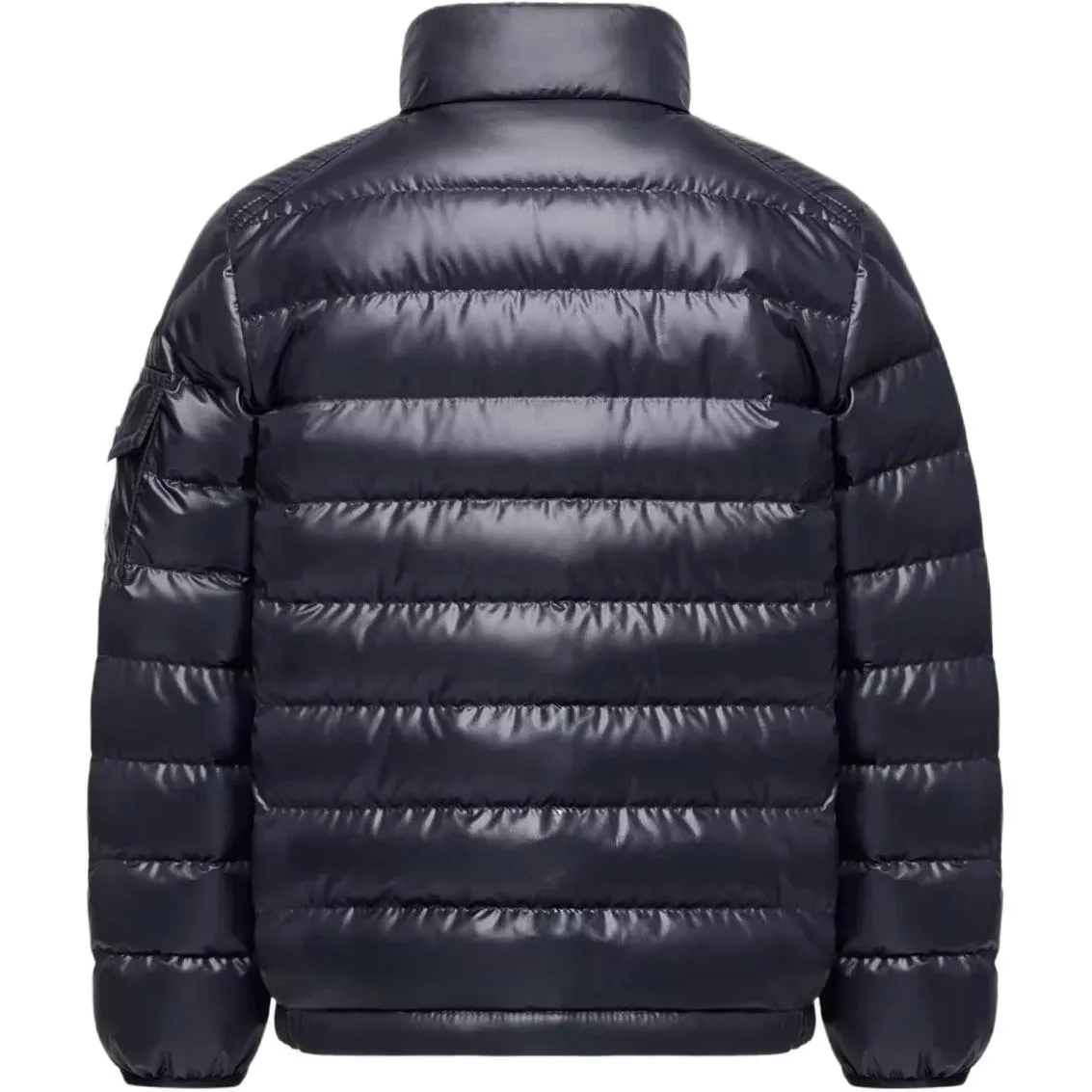 SS26 Bengi Down Jacket Детская пуховая куртка Moncler, marine синий — фото 3