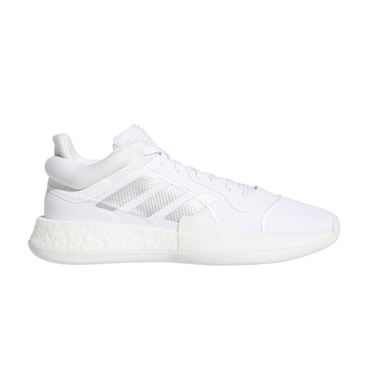 

Кроссовки adidas Marquee Boost Low 'White Silver Metallic', белый