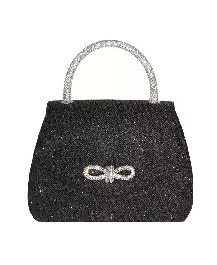 

Сумка Ladies' Evening Bag with Glitter Handle and Bow Club Rochelier, черный