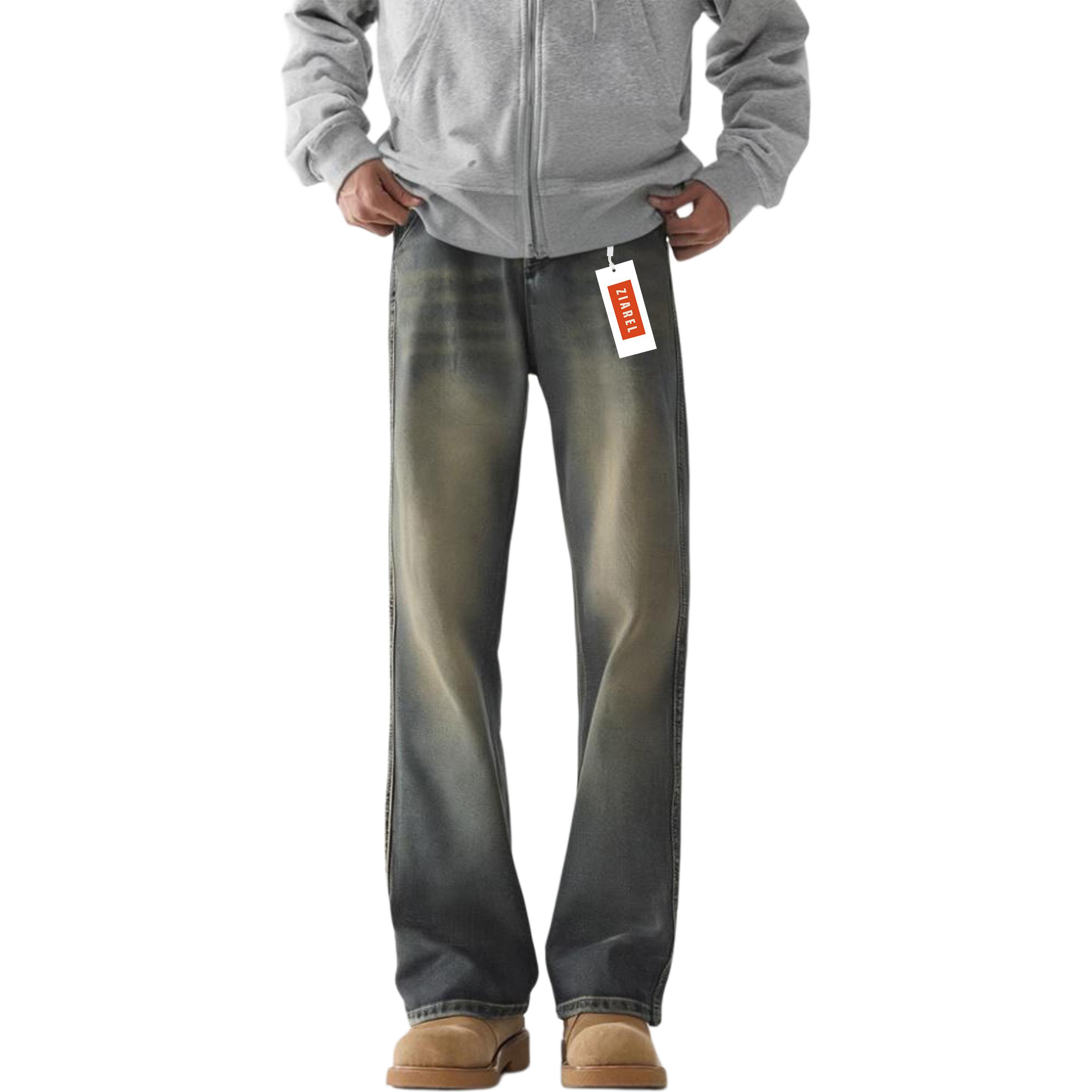 

Джинсы Unisex Moderate Straight Fit ZIAREL, vintage синий