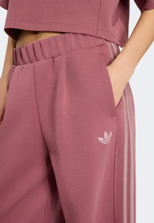 Штаны спортивные Adidas Originals Sst 2.0 long trackpant, бордово-фиолетовые — фото 3