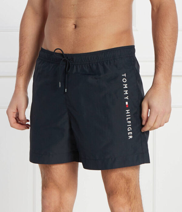 

Шорты мужские Tommy Hilfiger пляжные с логотипом бренда, синий