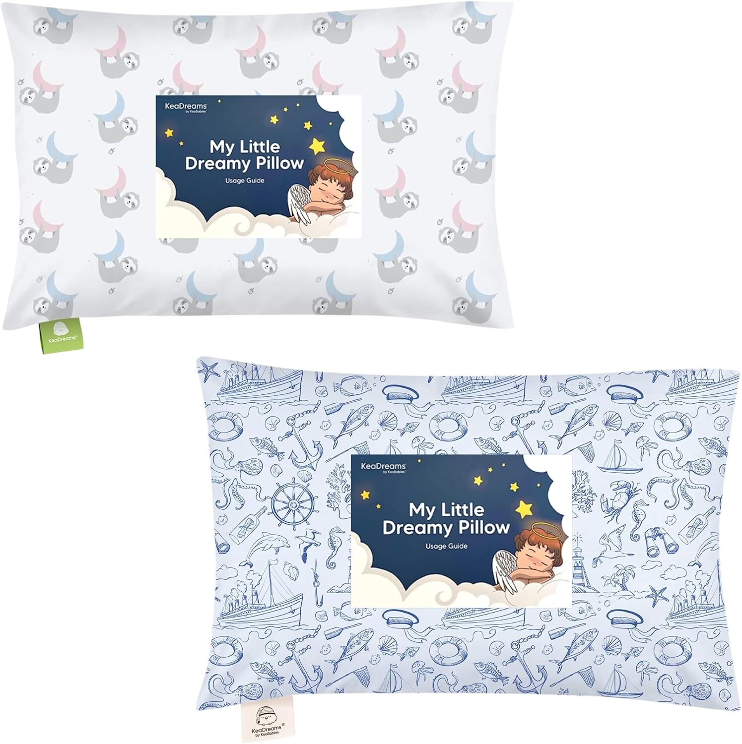 

Kea Подушка для малышей с наволочкой - 13x18 My Little Dreamy Pillow - Хлопковые подушки для сна для малышей, детские подушки, дорожные подушки для сна, мини-подушки, подушки для кроватей для малышей KeaBabies