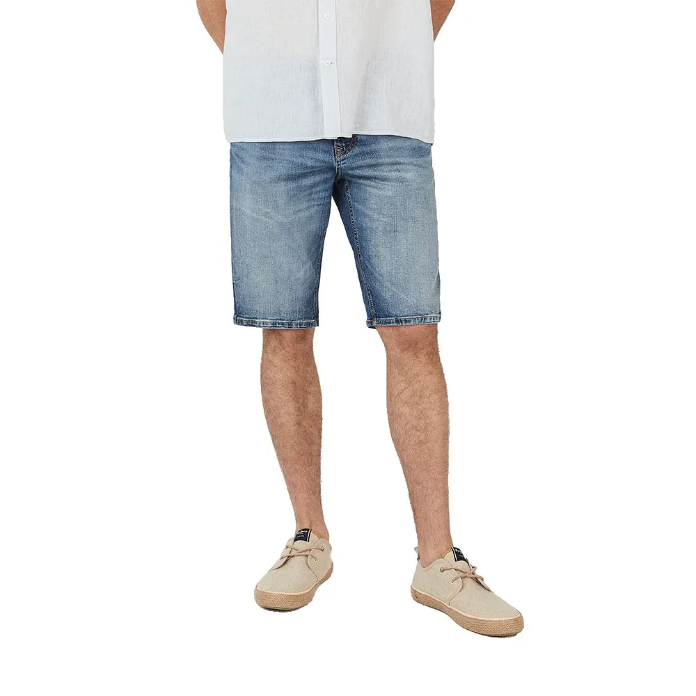 

Джинсовые шорты Pepe Jeans Cash прямого кроя, синий