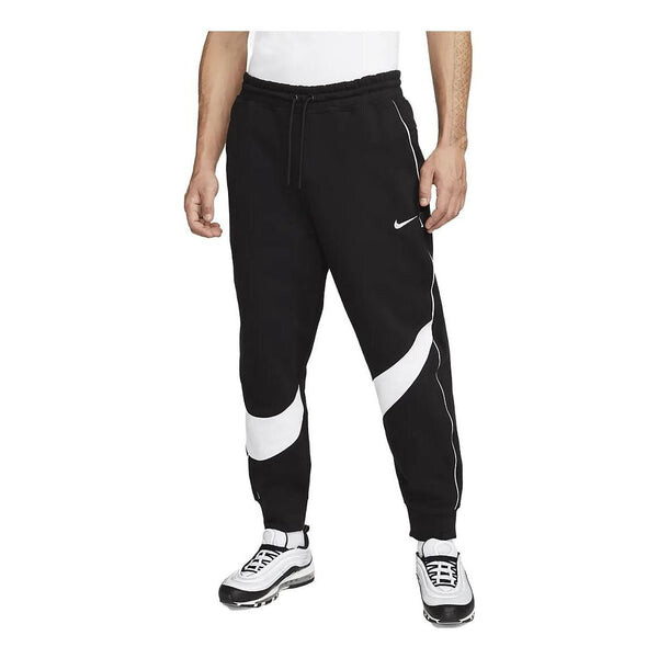 

Штаны спортивные с большой галочкой Nike, черный
