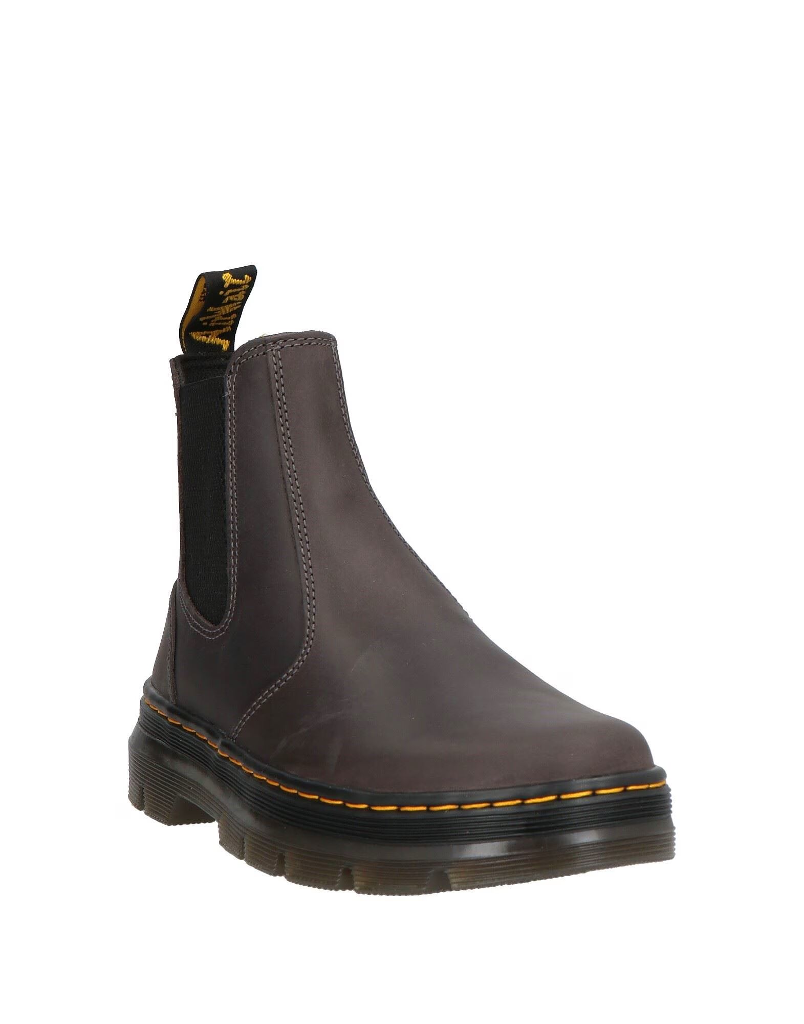 Ботильоны EMBURY GUNMETAL SADDLEBACK Dr. Martens, темно-коричневый — фото 2