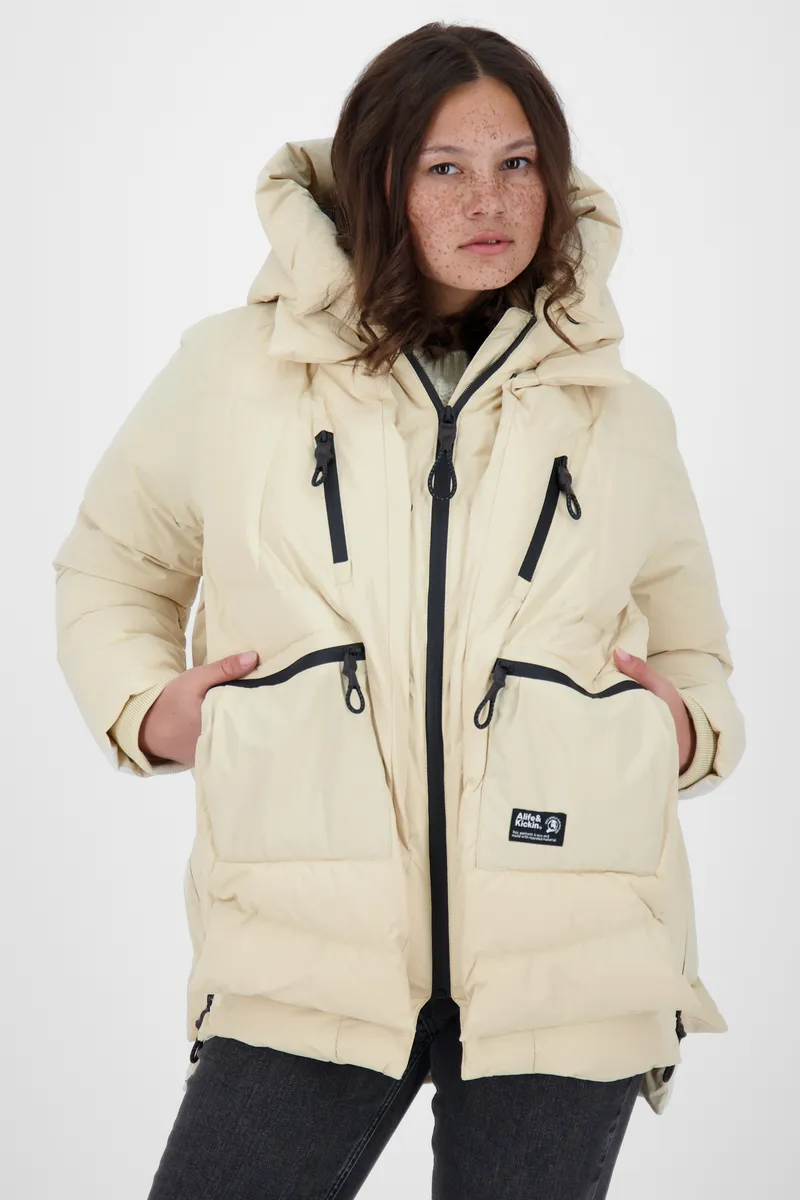 

Зимняя куртка Alife & Kickin "RachelAK A Coat женская зимняя куртка, куртка на подкладке", кремовый