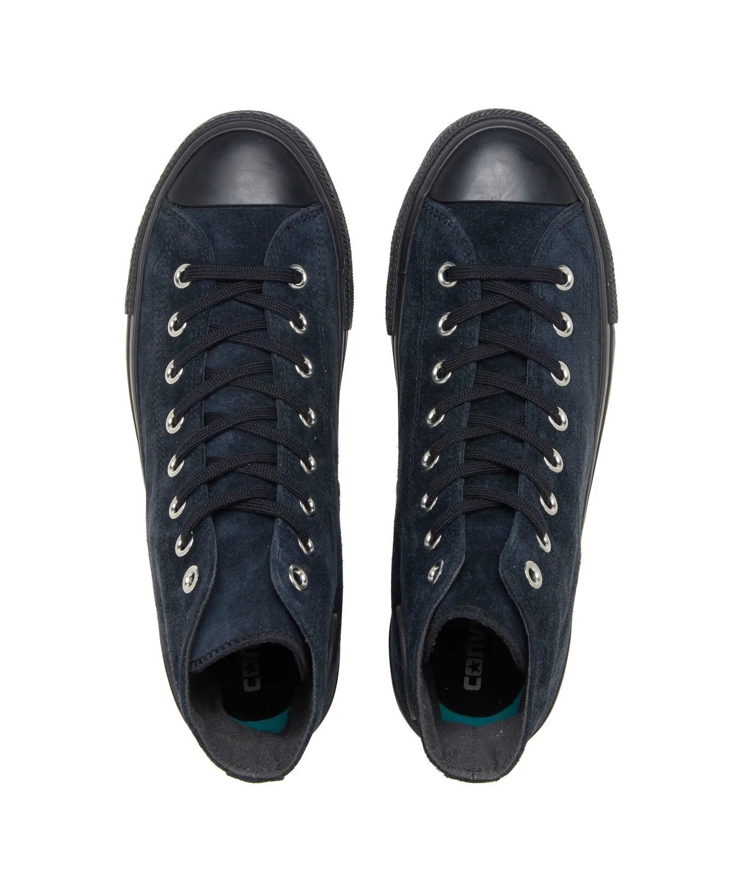 Унисекс высокие кеды из замши Converse ALL STAR SK HI чёрные — фото 4