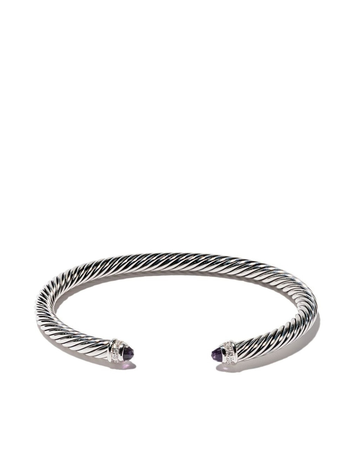 

Серебряный браслет Cable Classics с аметистом и бриллиантами David Yurman