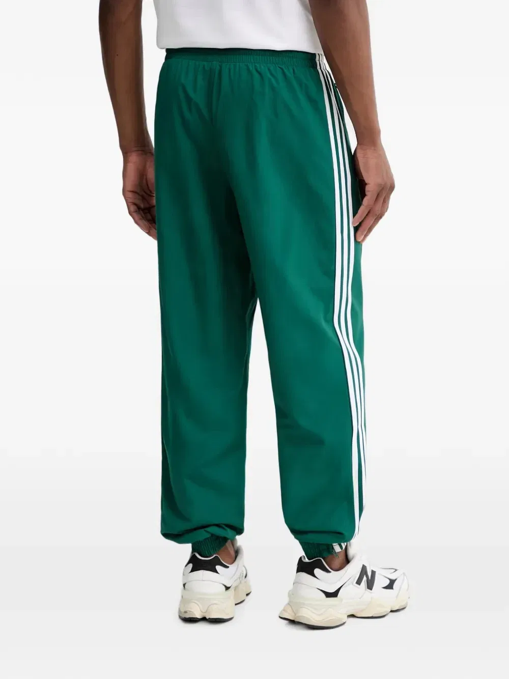 Спортивные брюки Firebird с логотипом Adidas, зеленый — фото 3
