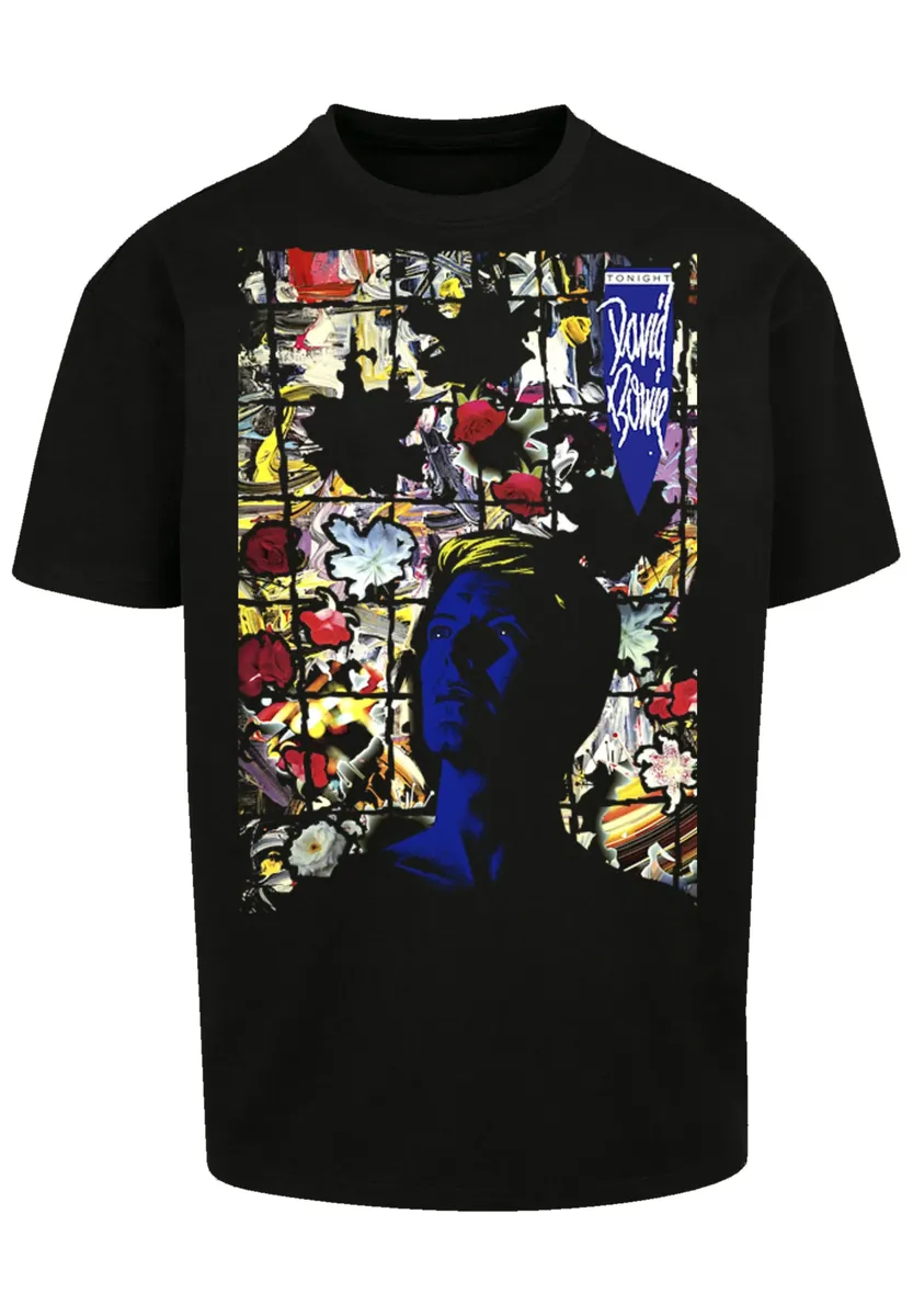 

Футболка F4NT4STIC "David Bowie Tonight Album Cover", принт, черный