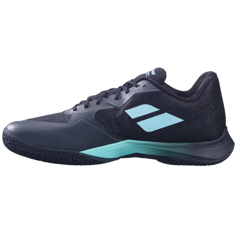 Мужские кроссовки для бадминтона «Shadow Spirit 2» от Babolat, Black-Cyan (2052) — фото 2