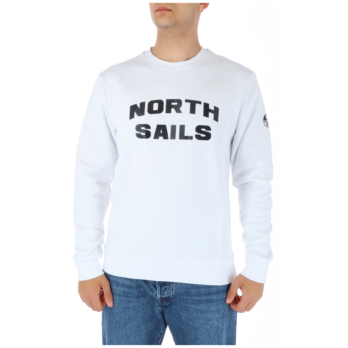 

Свитшот мужской North Sails с большим логотипом, белый