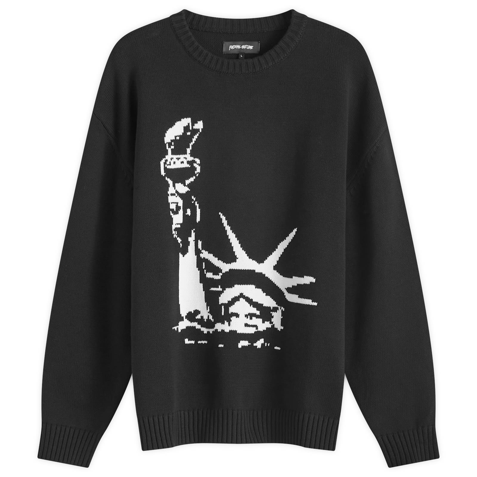 

Поло F*cking Awesome Liberty Knit Jumper, черный