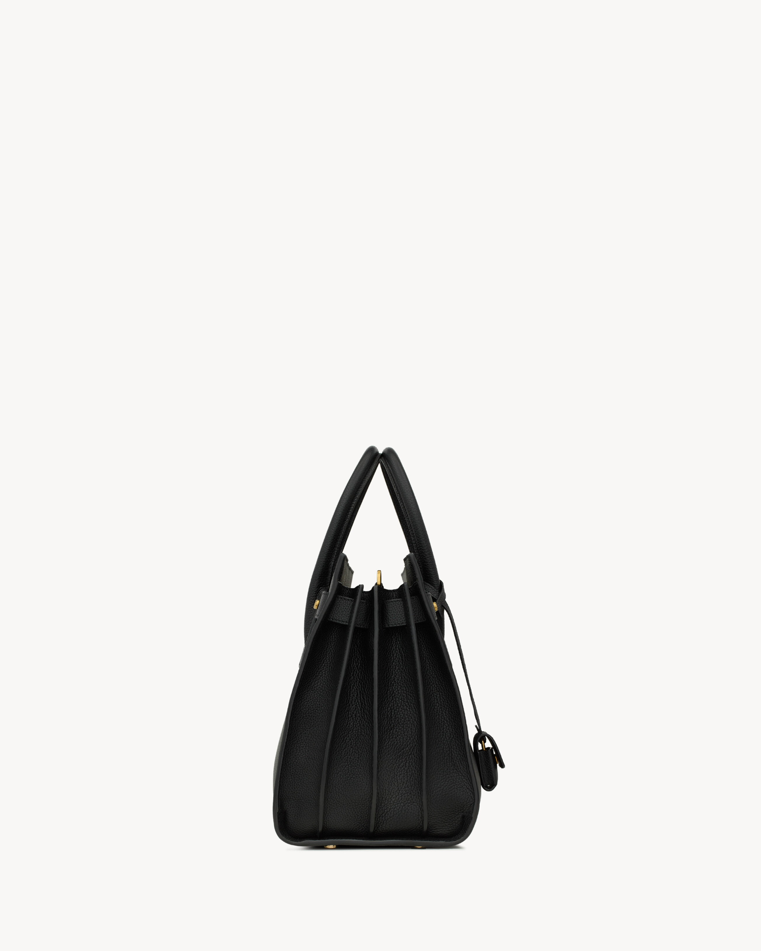 Сумка Sac de Jour из мягкой кожи Saint Laurent, черный — фото 3