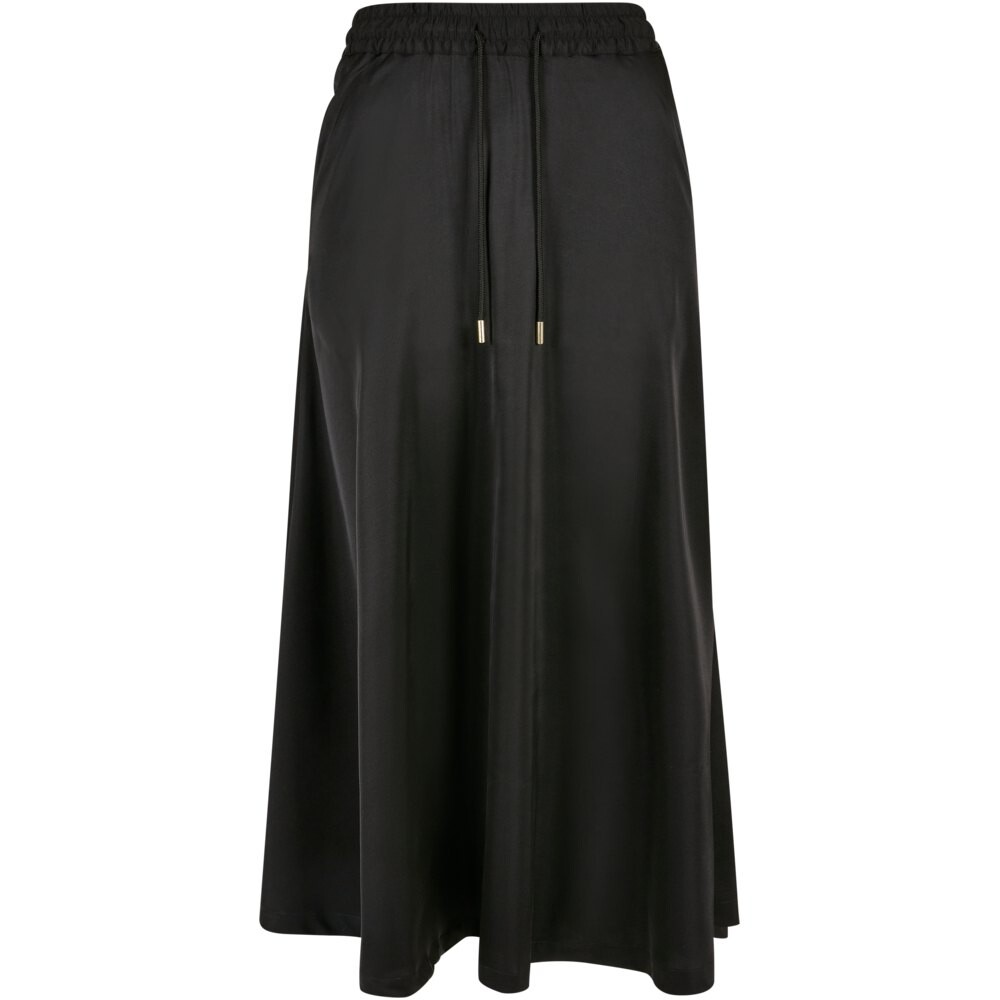 

Юбка Urban Classics Satin Mid Waist Midi, черный