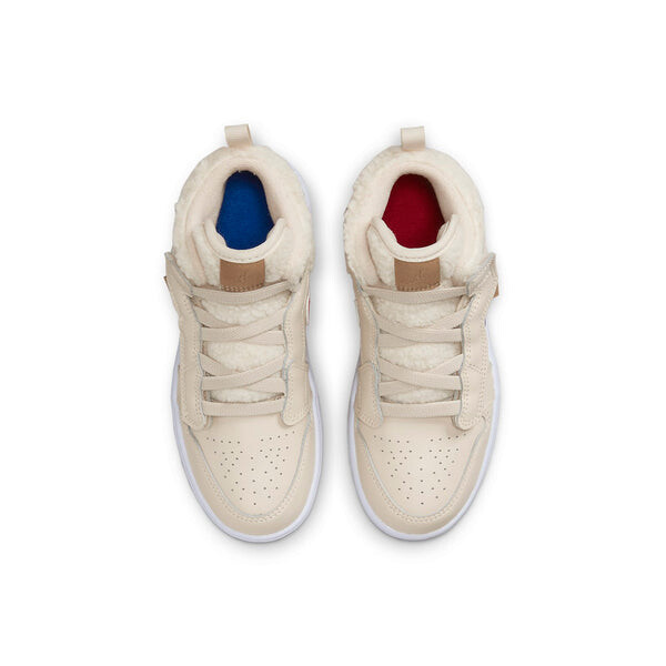 Кроссовки 1 средние альт утилитарные Air Jordan, коричневый — фото 4