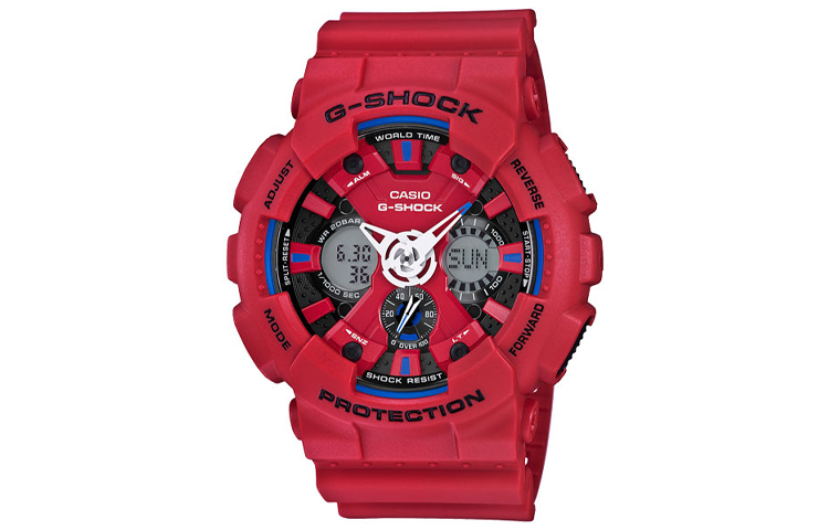 

CASIO Часы Men Gray Watch GA-120TR-4A