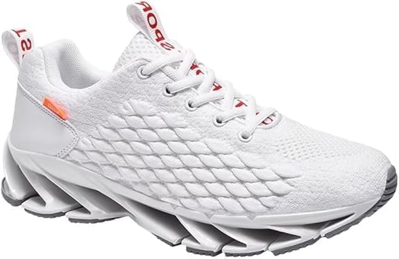 

Мужские ортопедические кроссовки HuayoRong Bulepods, спортивные беговые кроссовки, большие дышащие кроссовки, белый