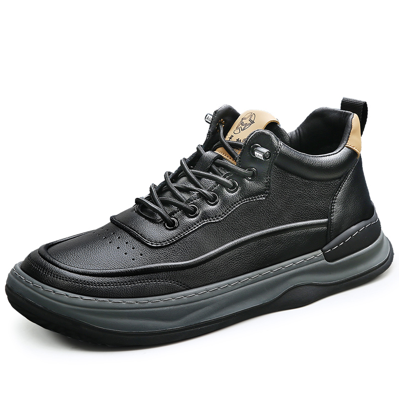 

KACHILANG Низкие повседневные мужские туфли с черной флисовой подкладкой, цвет Black (Fleece-Lined)