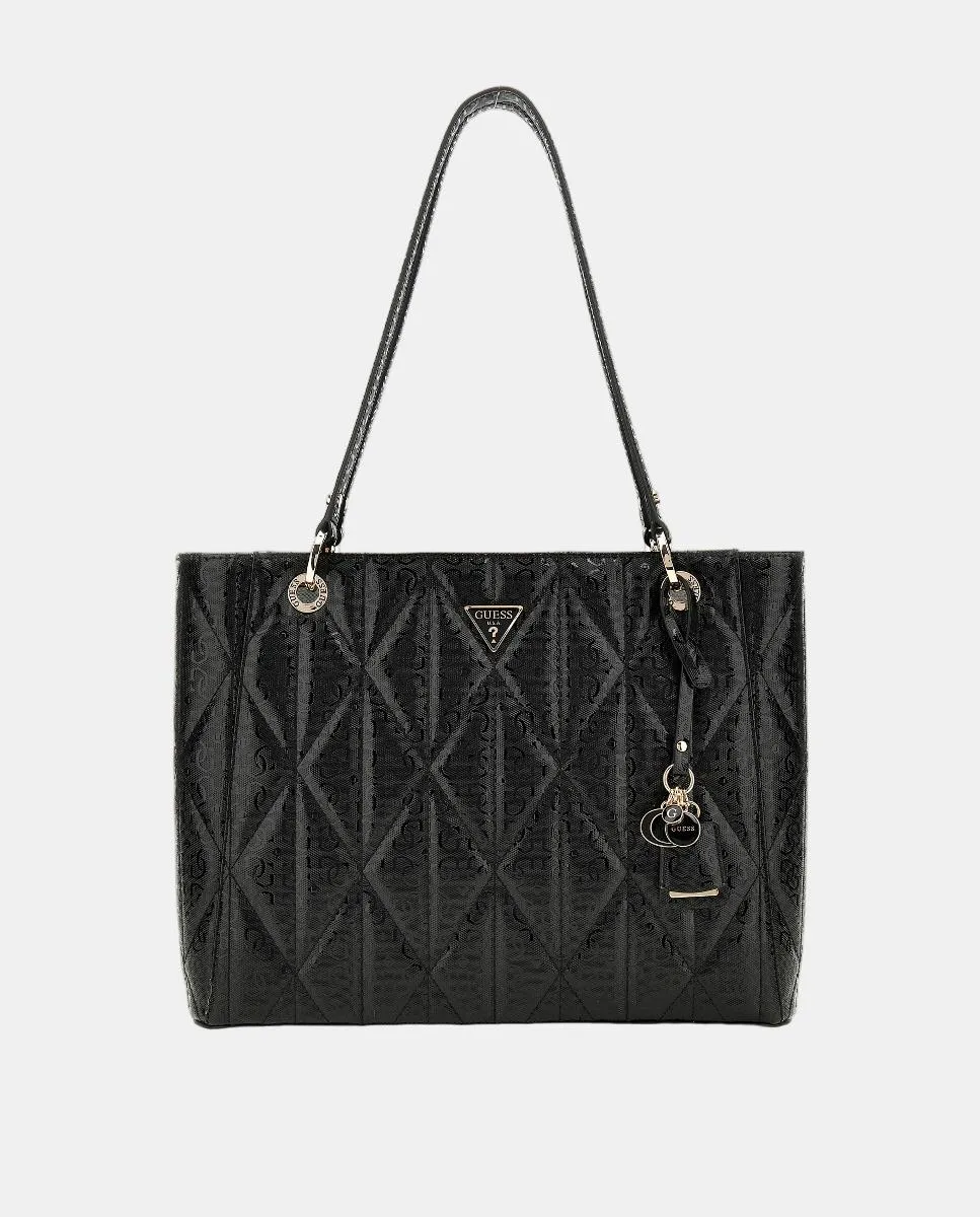 

Сумка через плечо на молнии Guess, черный