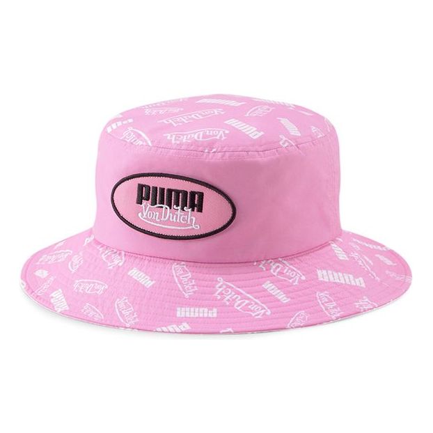 

Бейсболка (WMNS) PUMA x Von Dutch Bucket Hat 'Pink Black', розовый