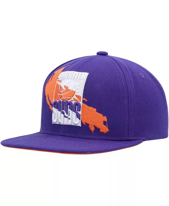 

Мужская фиолетовая бейсболка Phoenix Suns с рисунком по номерам Mitchell & Ness