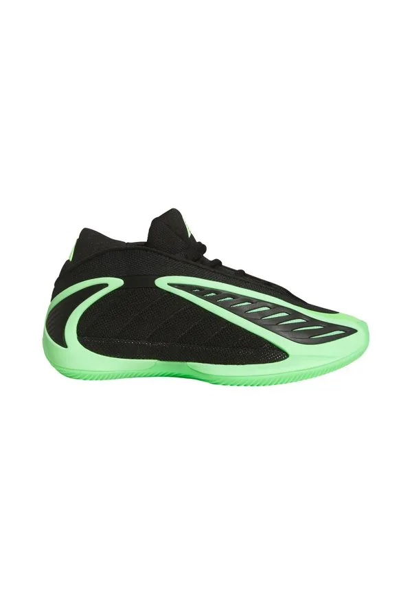 Баскетбольные кроссовки энтони эдвардса 2j Adidas Performance, Core Black/Lime Burst/Lucid Blue
