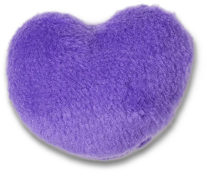 

Джиббитсы Purple Fuzzy Heart Crocs