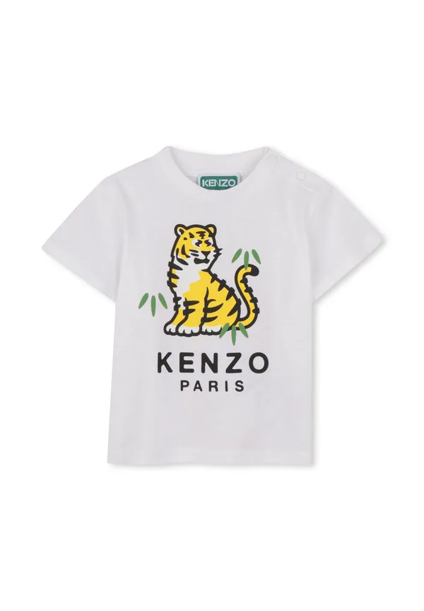 Футболка с принтом Kenzo Kids, Blanc