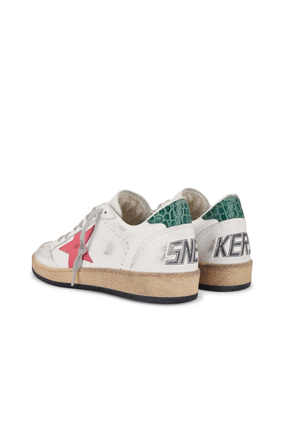Кроссовки ball star Golden Goose, белый — фото 3