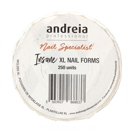 

Andreia Professional Формы для ногтей Insane Xl 250 шт.