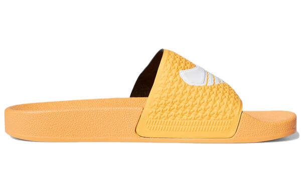Тапочки mark gonzales x shmoofoil slide 'hazy orange' Adidas, желтый — фото 2