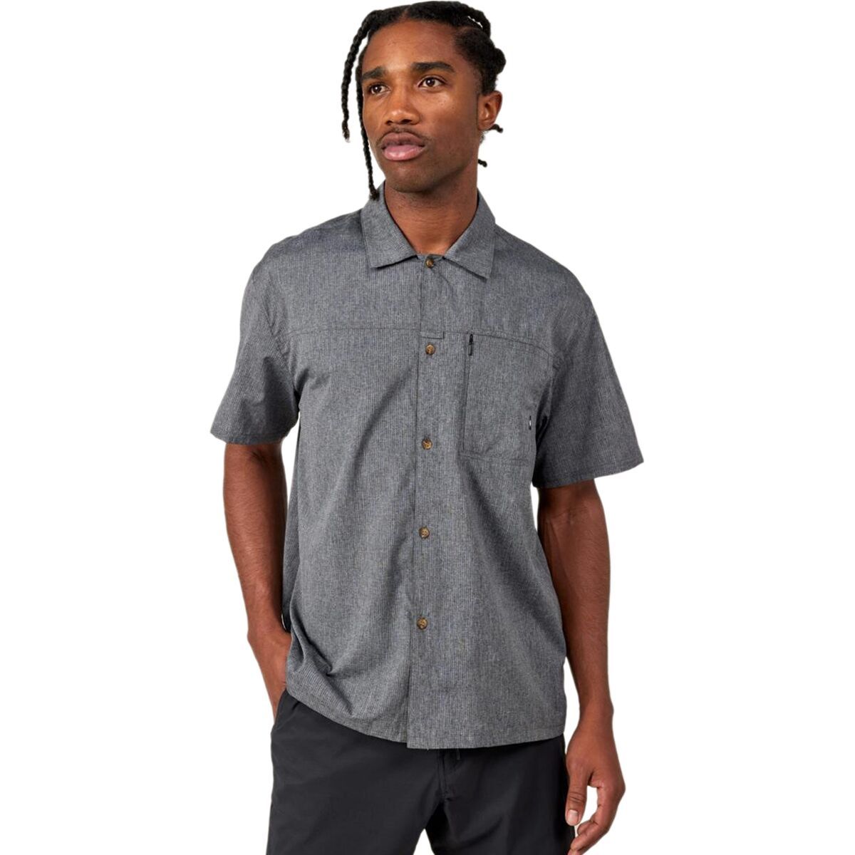 

Рубашка из плетеной ткани Canopy 686, цвет heather charcoal