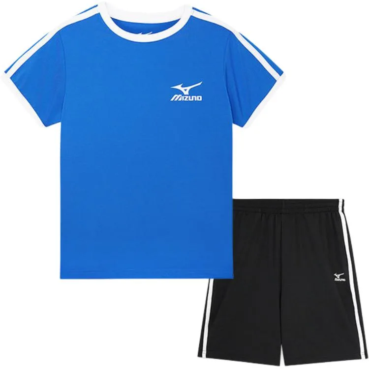 Детский спортивный комплект Casual Sportswear из 2 предметов Mizuno, Surfing Blue