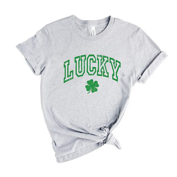 

Футболка Lucky Clover с принтом и эффектом поношенности Simply Sage Market, Heather Grey, Серый, Футболка Lucky Clover с принтом и эффектом поношенности Simply Sage Market, Heather Grey